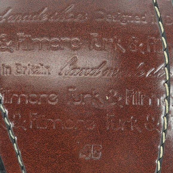 NEW Turk & Fillmore London Dress Shoes Black Suede Mens 12 Handmade Loafers UK - Picture 9 of 11